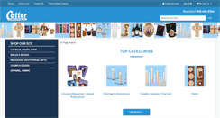 Desktop Screenshot of cotters.com